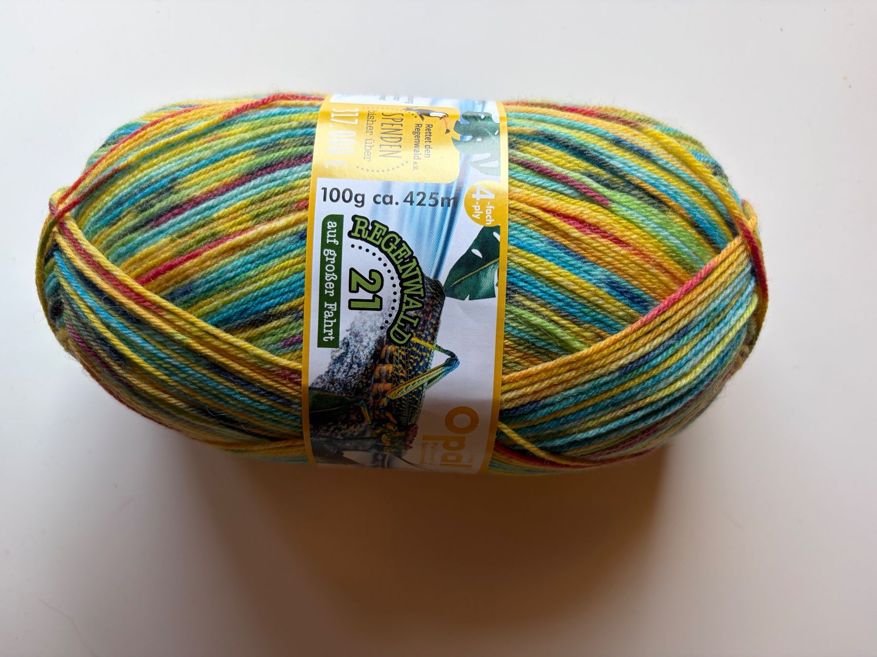 Laine: 1Knäuel Opal Sockenwolle – Neuf avec emballage d'origine à Büsserach par bor_s88m