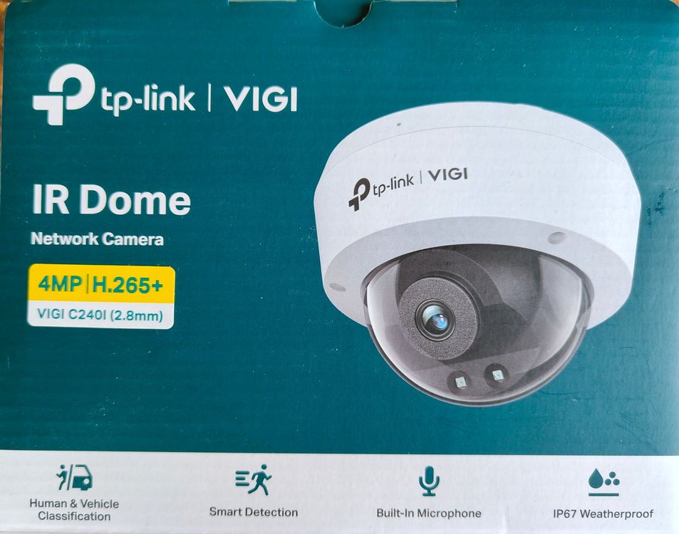 TP-Link VIGI C240 (2.8mm) | Caméra réseau dôme