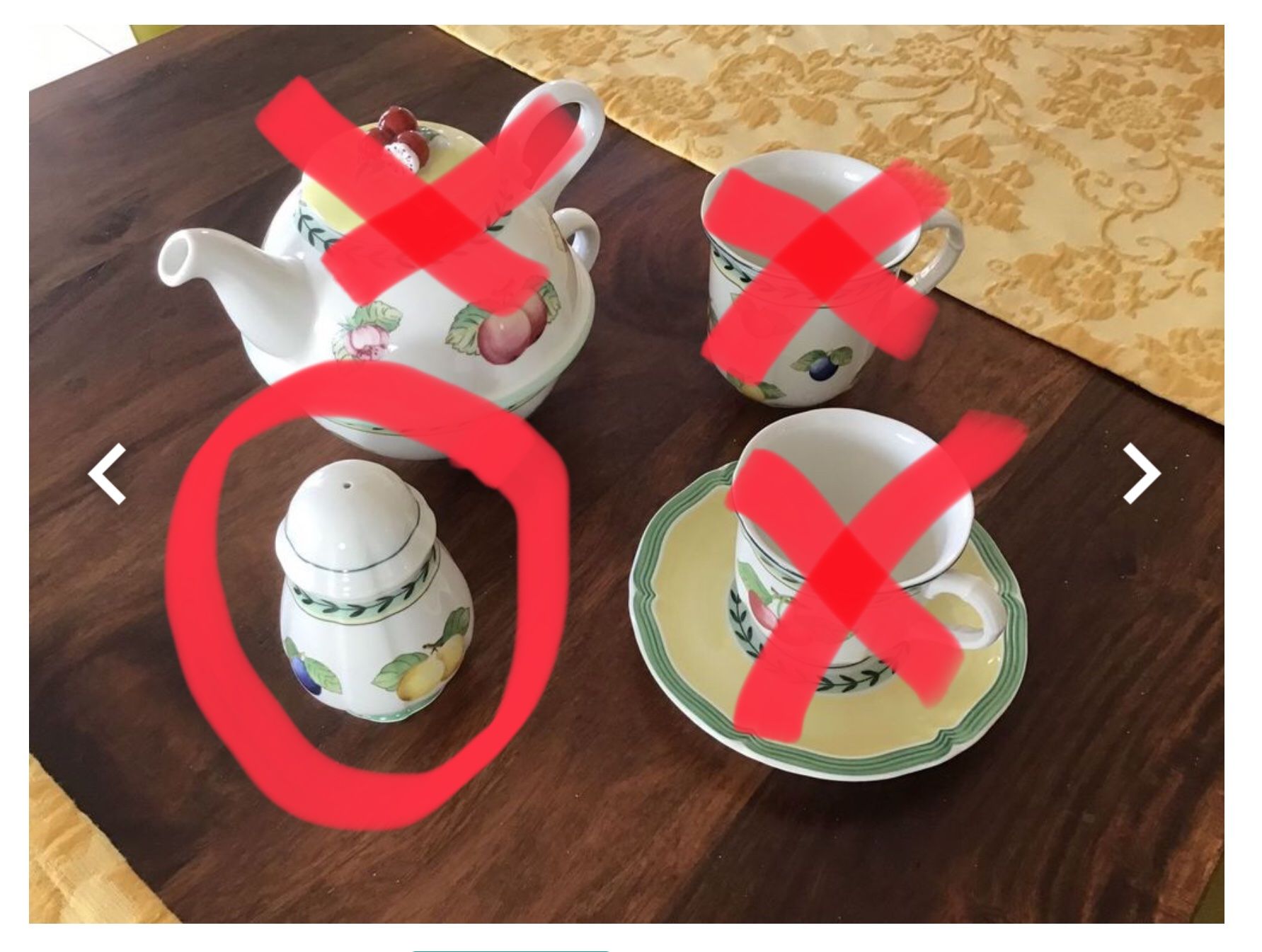 Villeroy & Boch Geschirrsets: Villeroy und Boch- Streuer – Gebraucht aus Würenlos von Jea65 1
