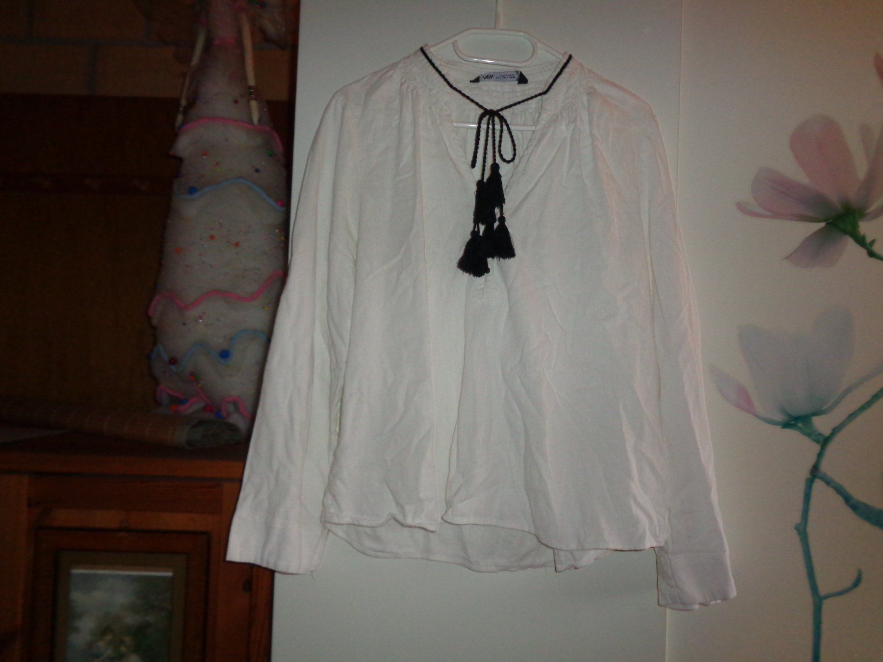 Zara Blusen: *** Leinen Bluse *** / von ZARA / Boho – Gebraucht aus Othmarsingen von Leuchtturmlady
