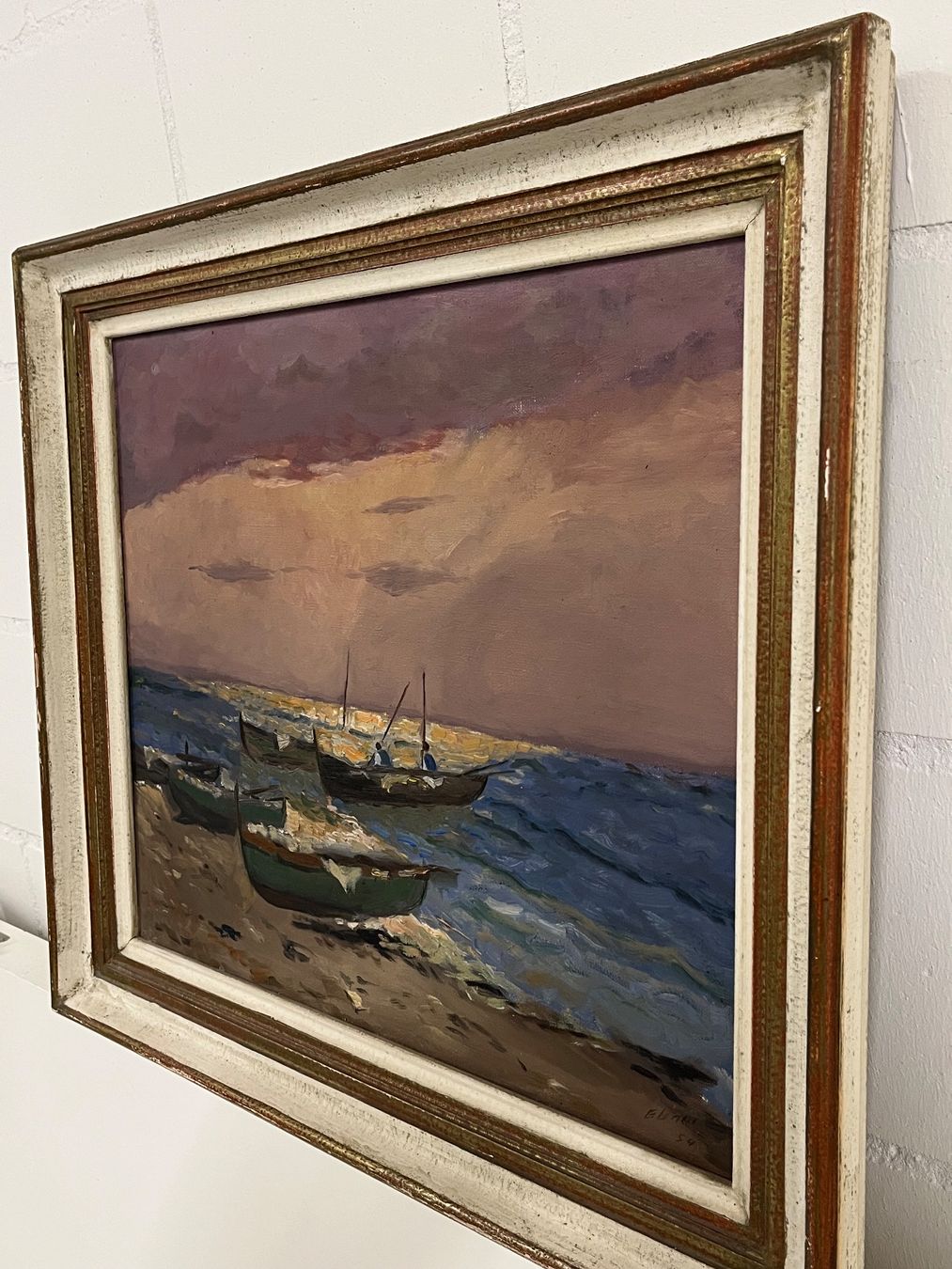 Dipinti: Ebner 1954 Original Gemälde – Usato da Basel venduto da PAUL_ART 7
