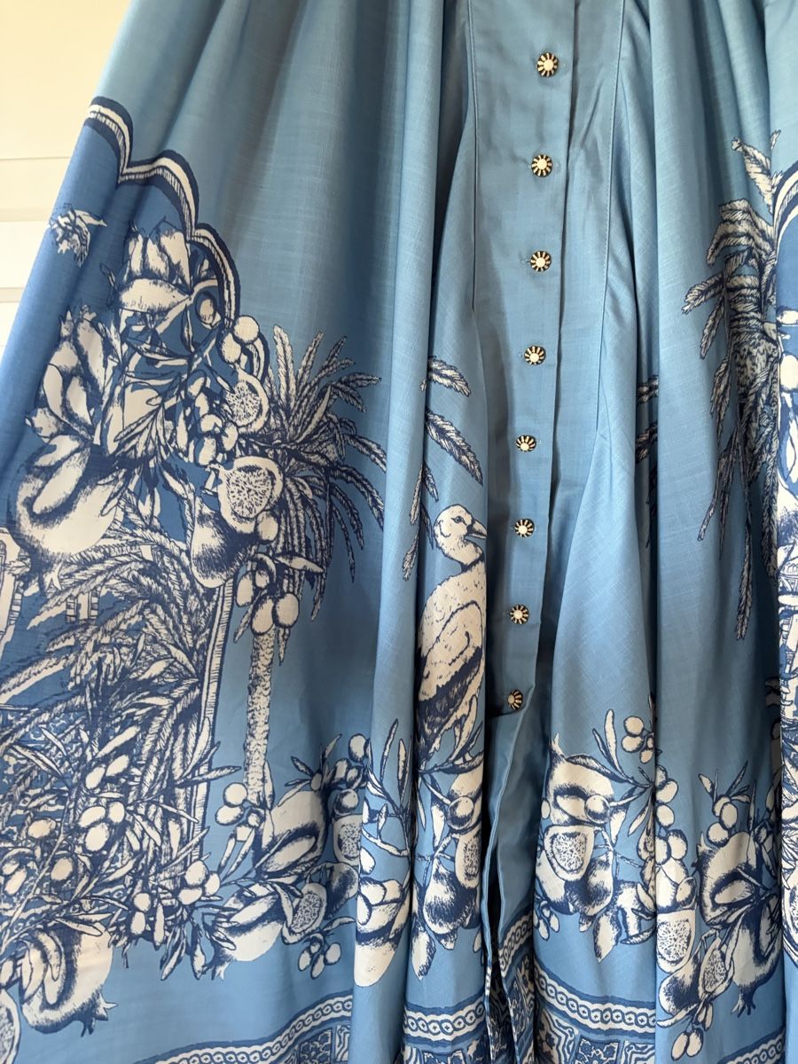 Vestiti: Floral Blue Summer Midi Dress – Nuovo (secondo la descrizione) da St.Josefen venduto da lop_lh8d 4