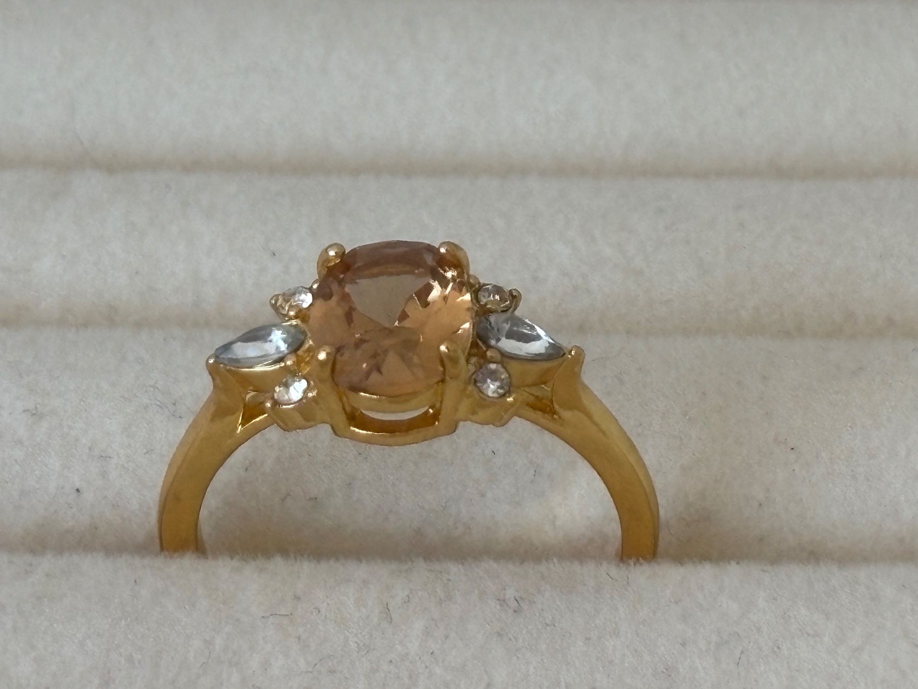 Anelli: Luxus Elegante Gr.19/9 Ring Farbe: Gold / – Nuovo (secondo la descrizione) da Biel-Bienne venduto da Roserosse13 4