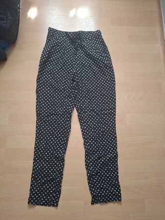 TEDI Hose Damen Grösse S dunkel mit Muster