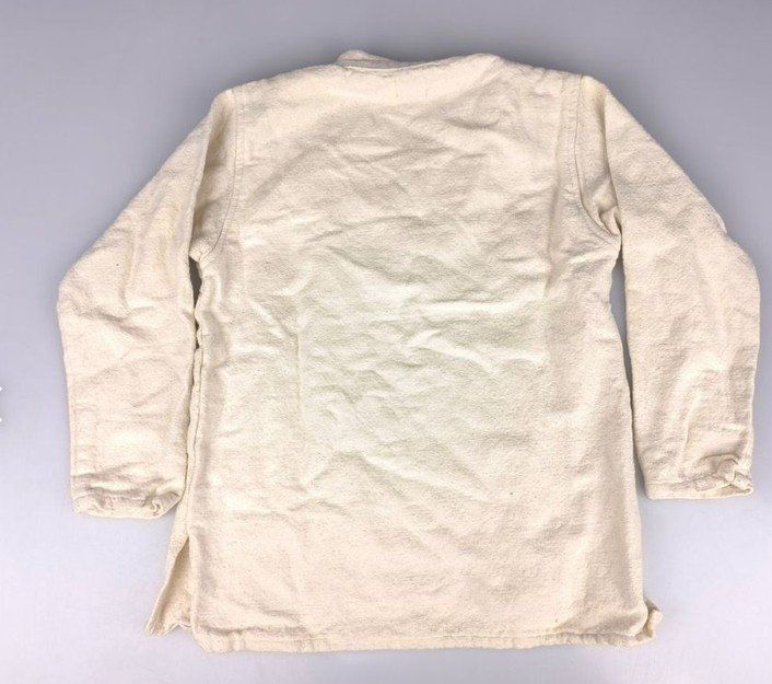 Camicie: LEONARDO CARBONE Mittelalter Hemd Natur Gr. S – Usato da naters venduto da Kiman 2