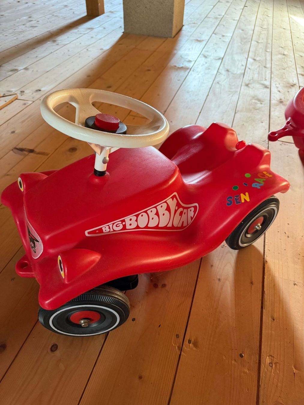 Veicoli per bambini: Bobby Car mit Anhänger – Usato da Kestenholz venduto da cvx_889vv 2