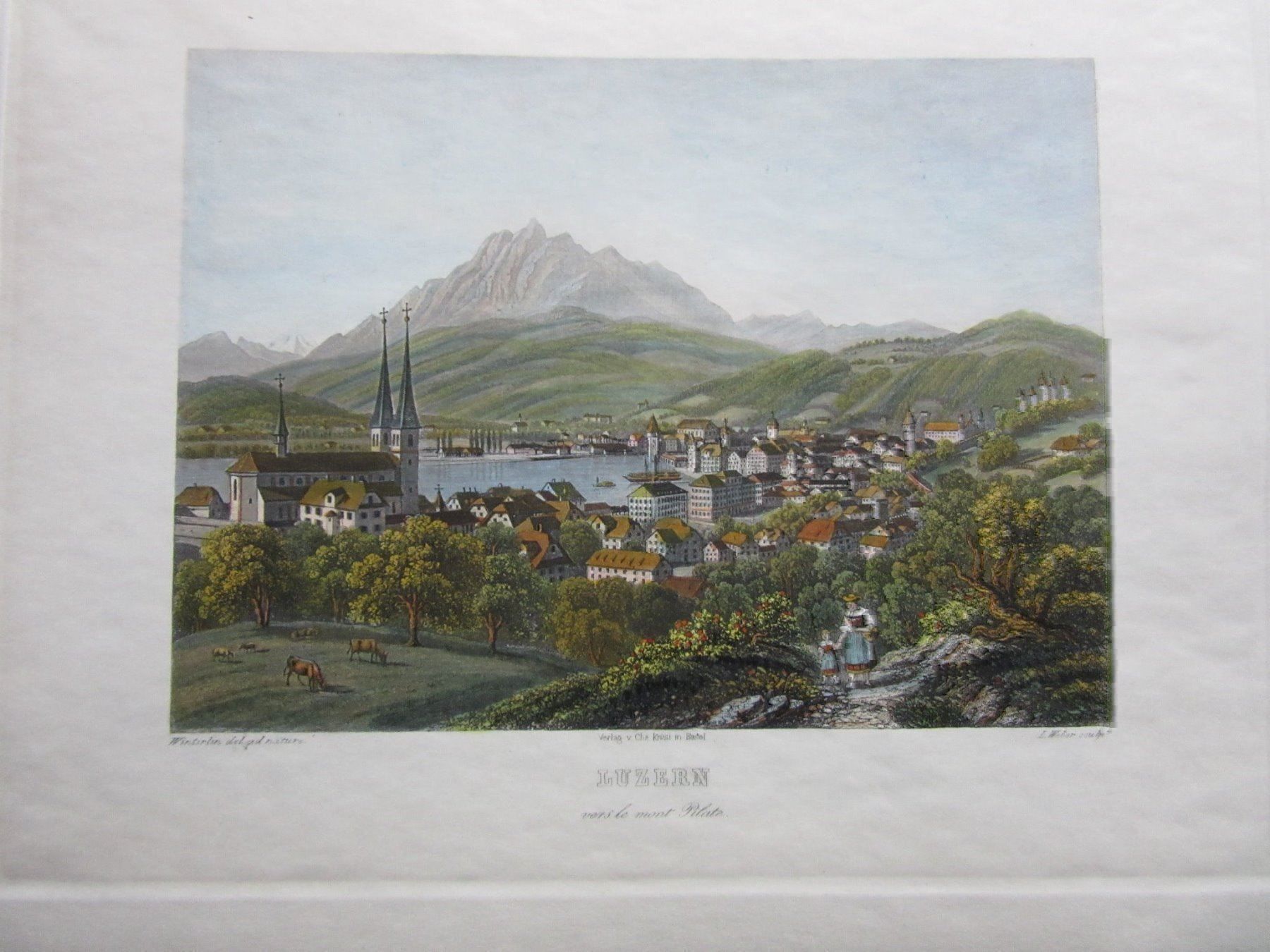 Stiche: LUZERN AQUATINTA – Gebraucht aus Gersau von grafik-kunst 1