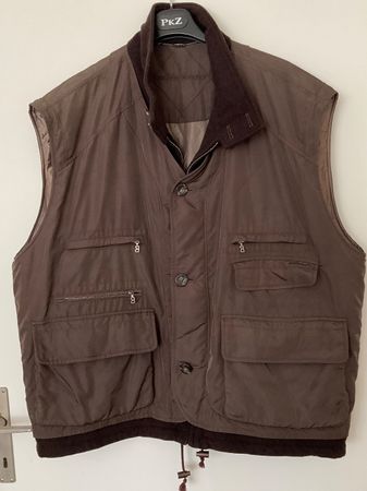 Michael Bogner Herren Gilet Gr 54 Braun