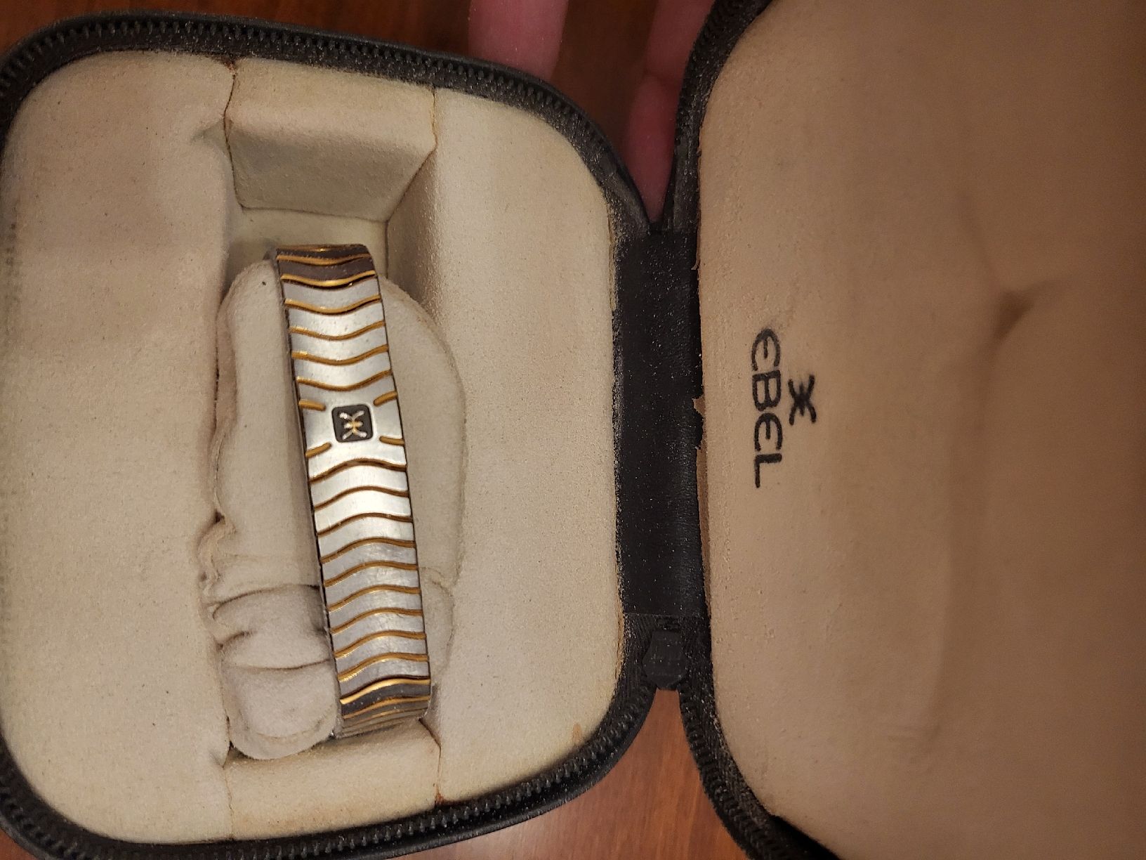 Ebel Uhren: Ebel Wave dames, acier/or, avec diamants, comme neuve! – Neu (gemäss Beschreibung) aus Veyrier von sfr_hr8d 1