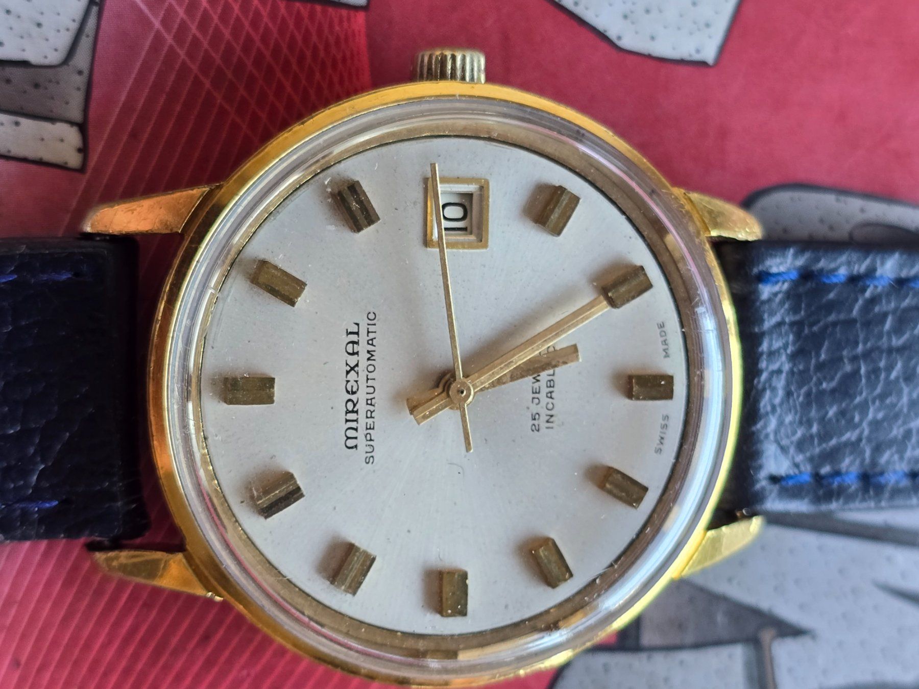 Mirexal Uhren: 241 Mirexal Superautomatic  Date 25 Jewels – Gebraucht aus Muri AG von Corredor 3