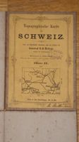 Schweizer Topographische Karte, Jahr 1867/1875 , Blatt II.