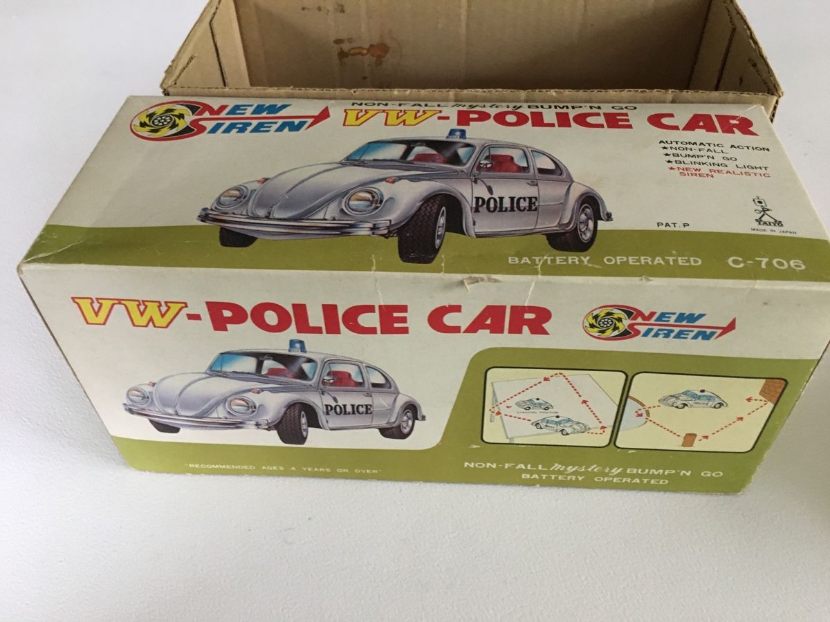 Bandai Giocattoli: Taiyo VW Käfer Police Car – Usato da Grellingen venduto da Toyhamster 7