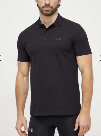 BOSS Green Poloshirt in Schwarz. New!