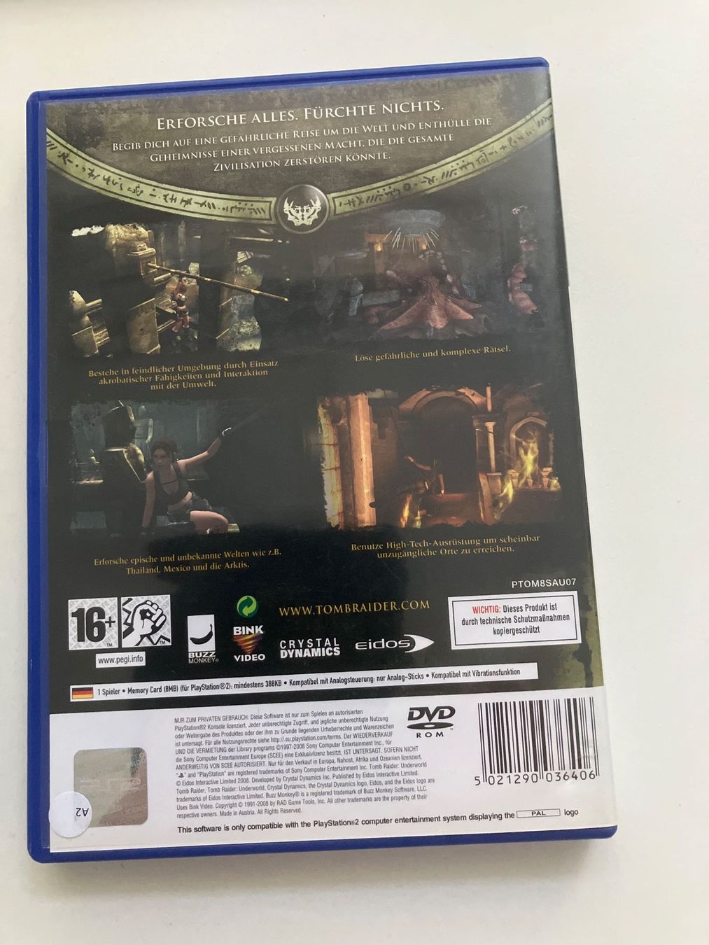 Sony Giochi: PS2 Tomb Raider -  Underworld – Usato da Arbon venduto da Sugofresser 2