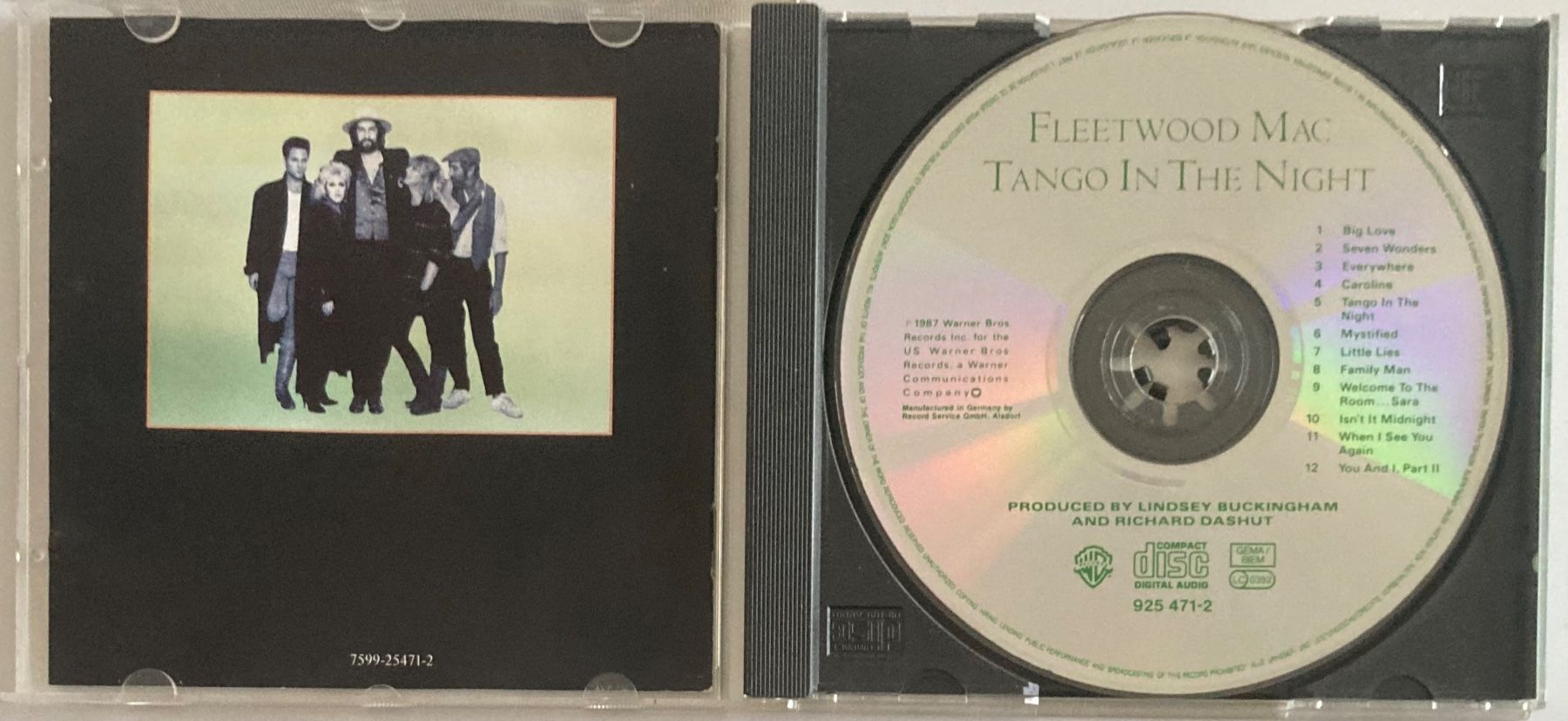 CD: FLEETWOOD MAC - TANGO IN THE NIGHT – Usato da Poliez-Pittet venduto da Newtown-Records 2