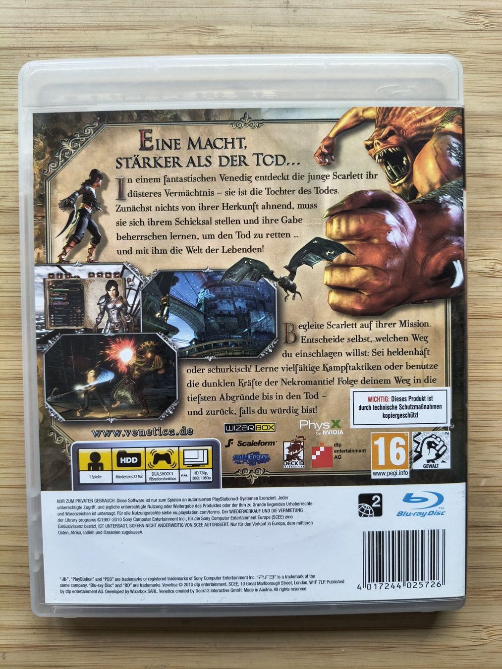 Giochi: Venetica (PS 3) – Usato da Riedholz venduto da ste_96cd 1