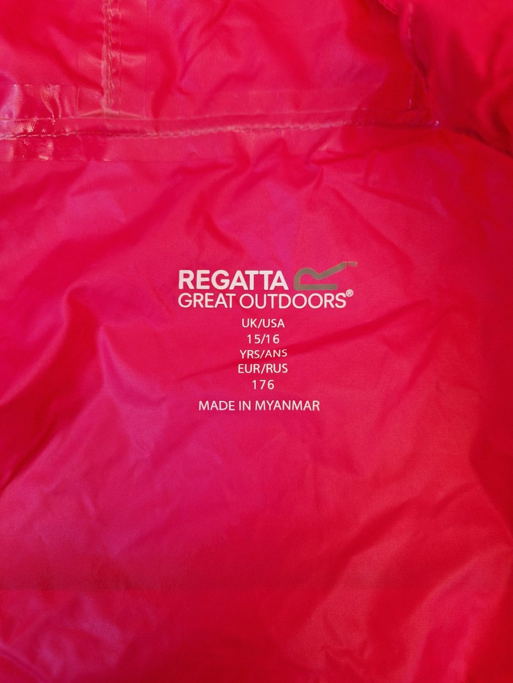 Jacken & Mäntel: Regatta Mädchen Kid Pack It Regenjacke III - Grösse 176 – Neu und originalverpackt aus Braunau von Brand-Store 8