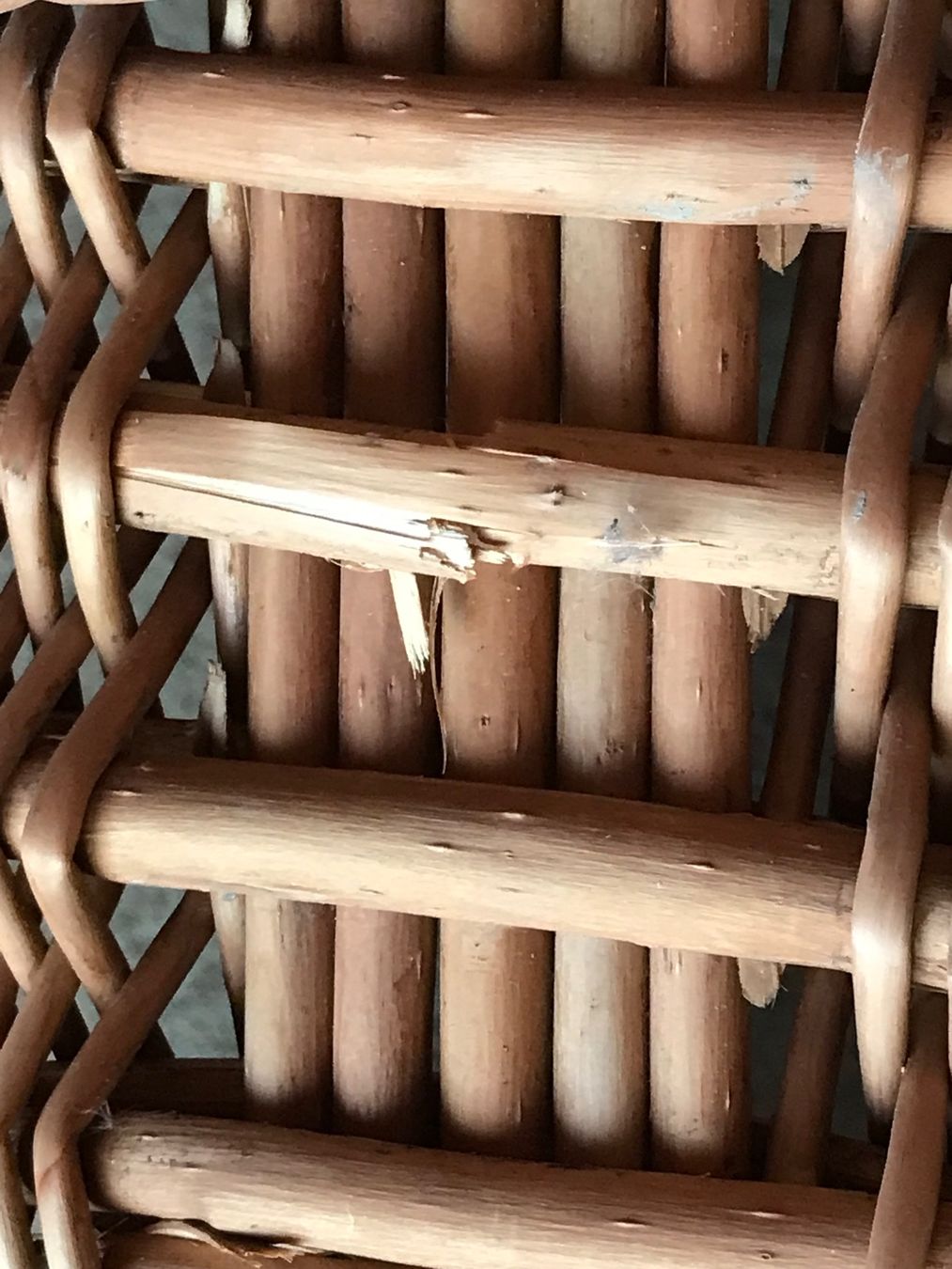Autres antiquités ou arts: Korb Vintage Korbsessel Korbstuhl – D'occasion à Däniken SO par allerlei54 8