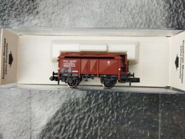 Klappdeckelwagen mit Brhs der DRG von Fleischmann N