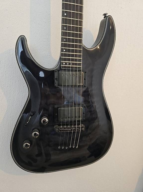 Schecter Strumenti musicali: Schecter Hellraiser Hybrid (Linkshänder) - Schwarz – Usato da Hünenberg venduto da gonz_indie