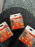 3x Glühbirne Osram LED E14 warmweiss neu