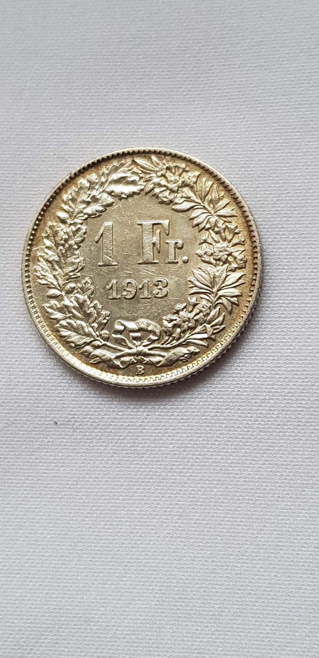 Alle Münzen: 1 Franken 1913 Schweiz – Gebraucht aus Dällikon von Toyfan 2
