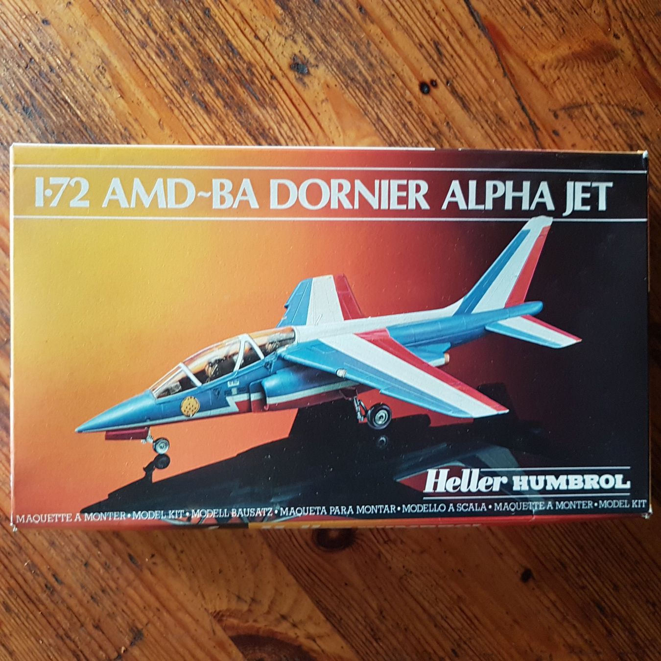 Heller Kit di modellismo & Modellini statici: Heller 1/72 AMD-Dornier Alpha Jet – Nuovo e nell'imballaggio originale da Bern venduto da causa67