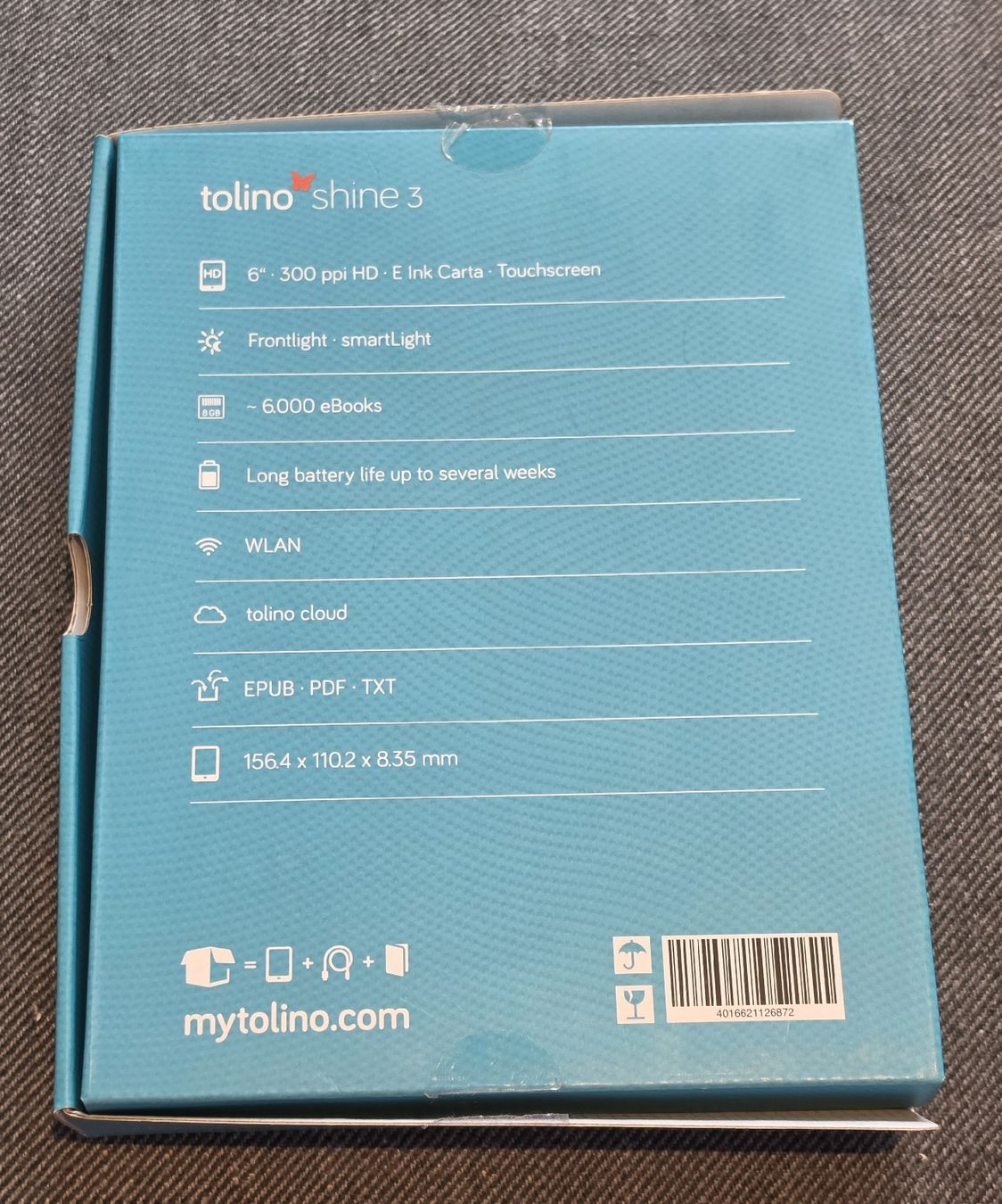 Tolino Tablet PC: Tolino Shine 3 E-Reader in Box – Gebraucht aus Sirnach von pius062 4