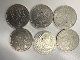 6 x 1 Rubel Russland