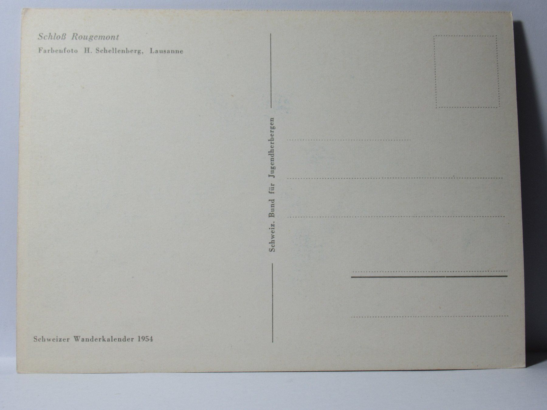 Ansichtskarten: Schloss Rougemont – Neu (gemäss Beschreibung) aus Grenchen von Bluemchen1900 1