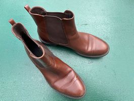 Ecco Stiefel Damen braun Leder Grösse 42, neuwertig
