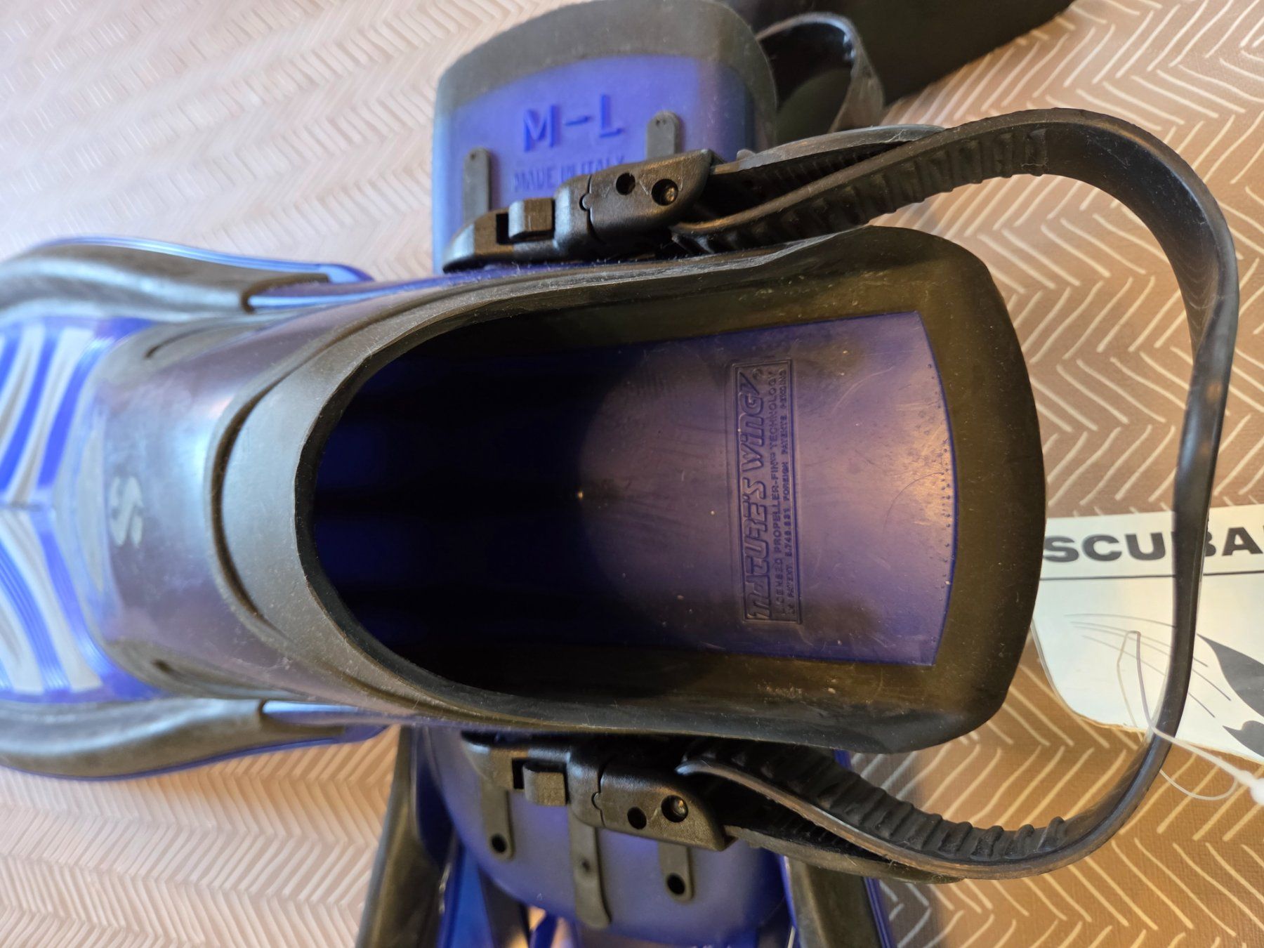 Scubapro Pinne, Maschere & Boccagli: Scubapro TWIN SPEED Flosse M-L – Nuovo (secondo la descrizione) da Ermensee venduto da Hallo_Schweiz 4