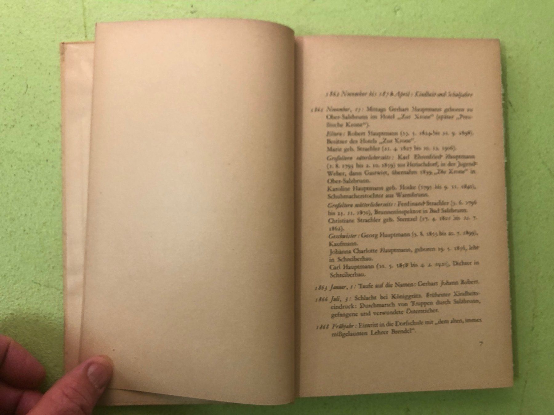 Bücher: Behl/Voight: Gerhart Hauptmanns Leben. – Gebraucht aus Zürich von allp 3