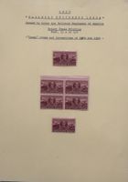 LOT USA BRIEFMARKEN EISENBAHN 1950/52