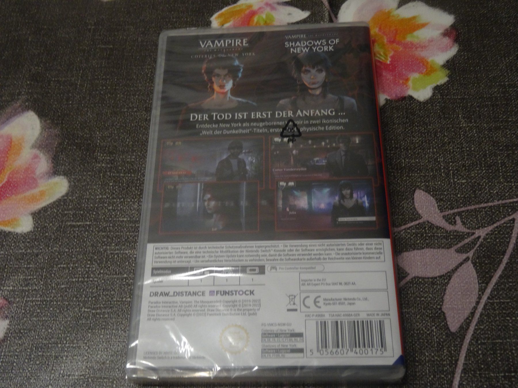 Nintendo Spiele: Vampire: The Masquerade - The New York Bundle SWITCH – Neu und originalverpackt aus Olten von Disc-Ausverkauf 1