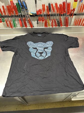 T-Shirt mahan shahidi schwarz