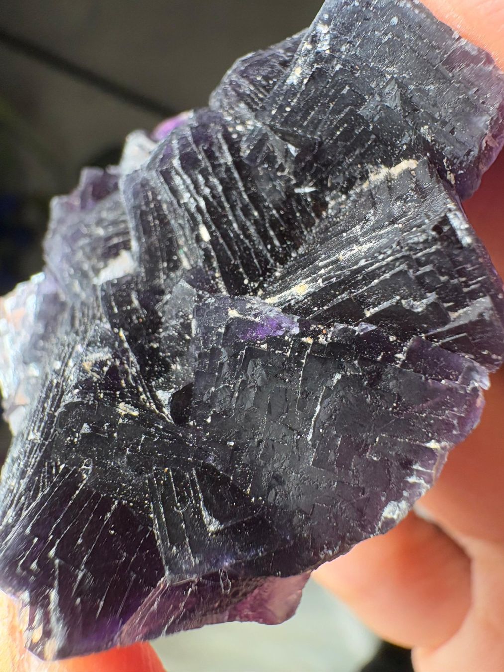 Pietre preziose: Lila Fluorit von Anhui – Nuovo e nell'imballaggio originale da Neuheim venduto da m.hald 5