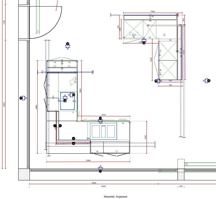 V-Zug Cucine complete: Ausstellungsküche – Usato da Bürglen UR venduto da rolfface 5