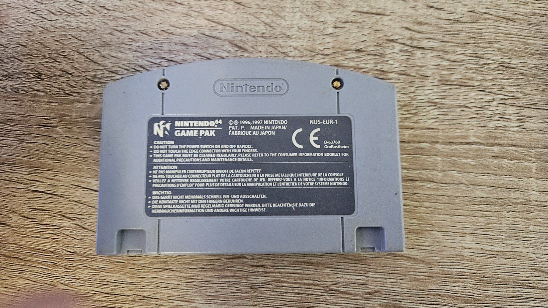 Nintendo Giochi: Videogioco Nintendo64 "1080° ten eighty snowboarding" – Usato da Melano venduto da H-Sara 1
