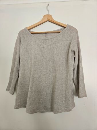 Pullover hellbraun/beige locker