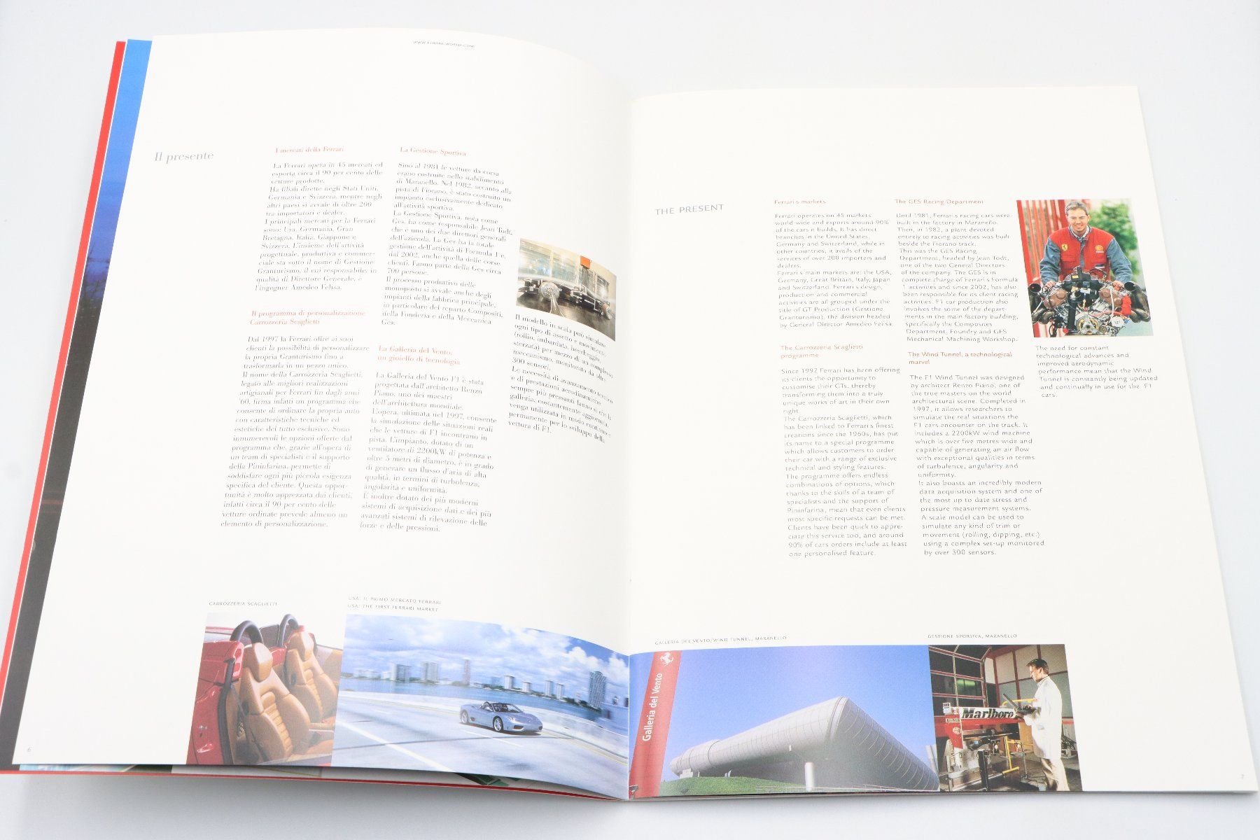 Ferrari Documenti: Ferrari La Ferrari Modellprogramm 2003 Prospekt – Usato da Bühl b.Aarberg venduto da Collectorpassions 3