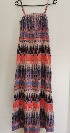 **SEHR SCHÖNES MAXIKLEID💖IN DER GR.164💖NEUWERTIG