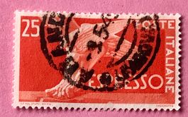 Briefmarken aus Italien 1945 Express GESTEMPELT