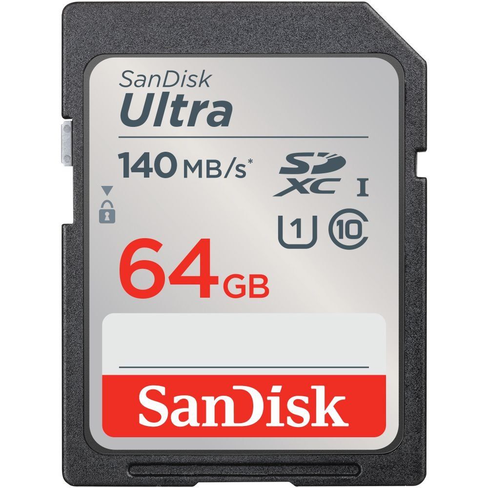 Sandisk Schede di memoria: SanDisk Ultra 140MB/s SDXC 64GB – Nuovo e nell'imballaggio originale da Niederurnen venduto da mowgli_1963