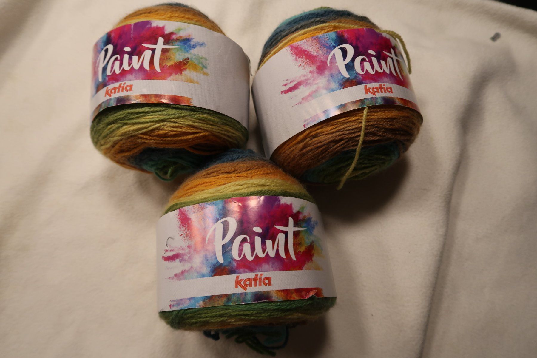 Lana: 3 Kn.Katya Paint       (W445) – Nuovo (secondo la descrizione) da neuenhof venduto da Caterchen