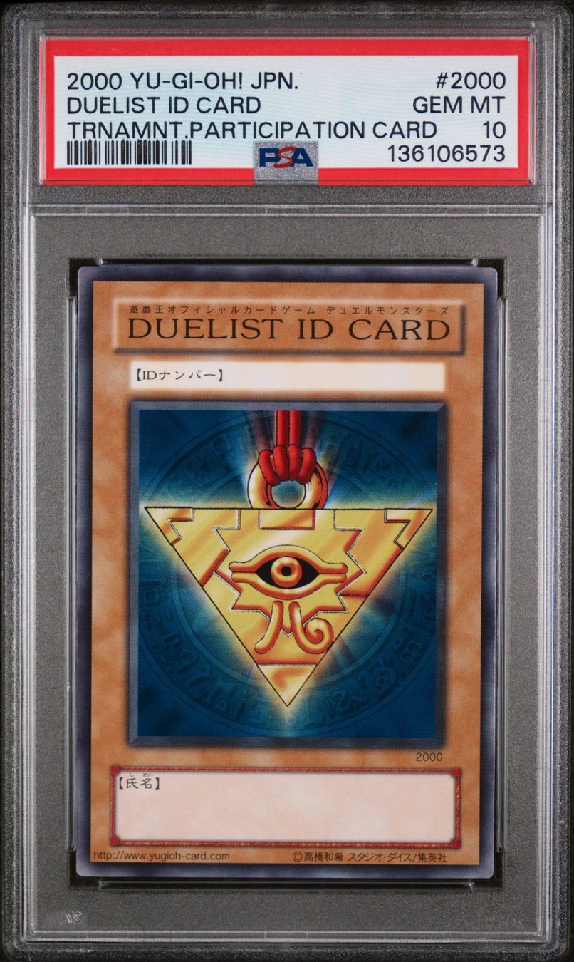 Yugioh Sammelbilder & Trading cards: Yu-Gi-Oh PSA 10 Duelist ID Card JP 2000 Gem Mint – Gebraucht aus Basel von BT-WS1256