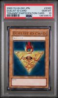 Yu-Gi-Oh PSA 10 Duelist ID Card JP 2000 Gem Mint