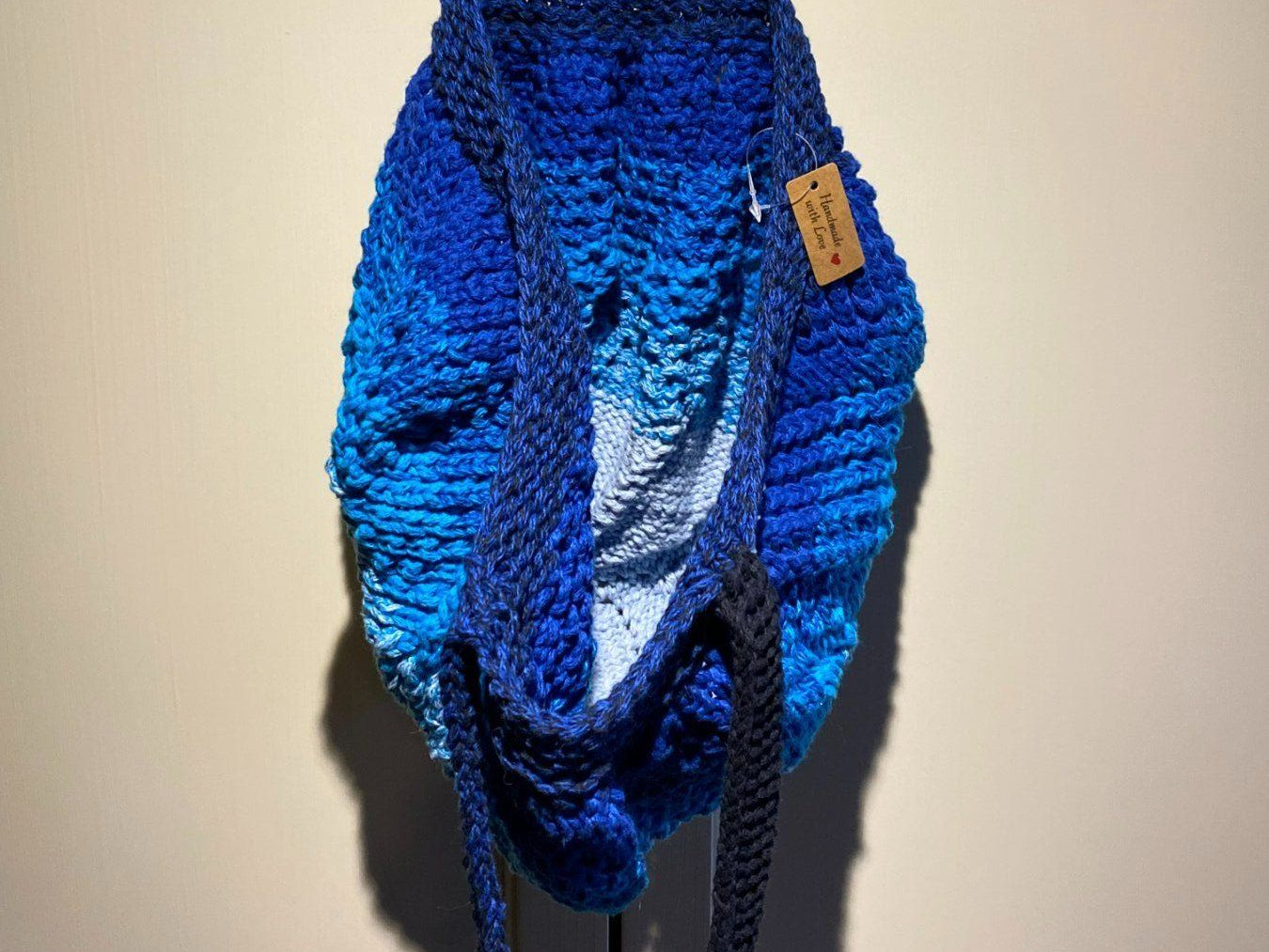 Borse: TASCHE -HANDGESTRICKT,BLAUTÖNE – Nuovo e nell'imballaggio originale da Meienried venduto da ManuelaBoutique 5