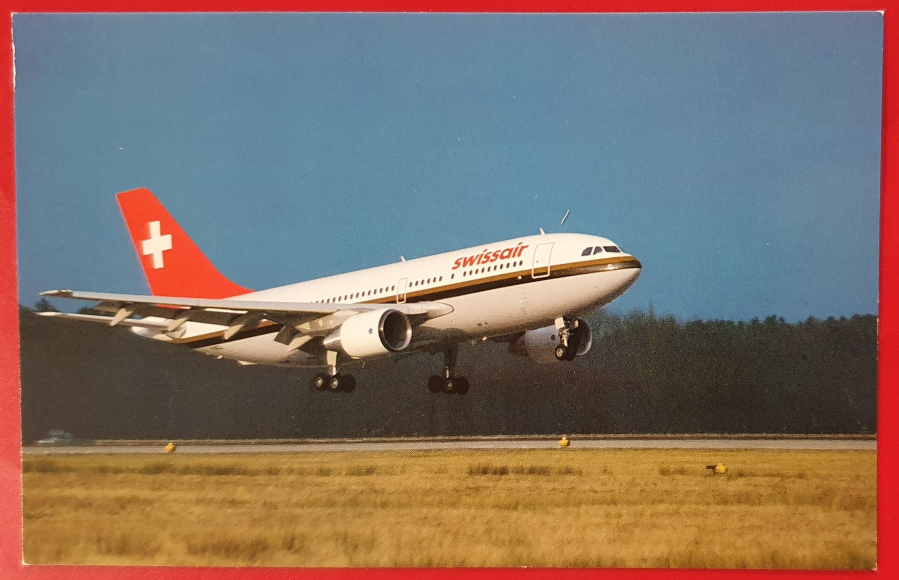 Cartoline postali: 6 Ansichtskarten Swissair Flugzeuge – Usato da Kreuzlingen venduto da Rschweiz1 5