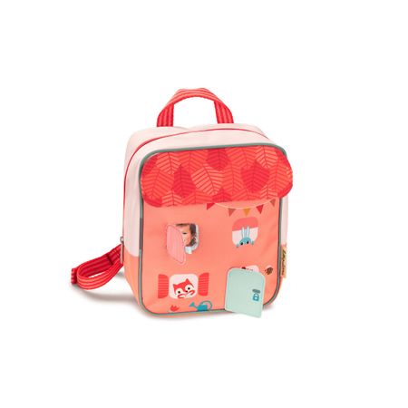 Sac à dos enfant maison rose Little Dutch 